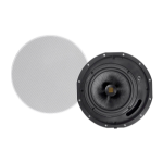 Monoprice 24435 loudspeaker 2-way White Wired 80 W