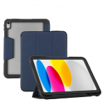 Mobilis 062009 tablet case 27.9 cm (11") Flip case Blue