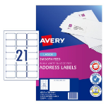 Avery 959090 printer label White Self-adhesive printer label