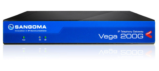 SANGOMA Next generation Sangoma Vega 200G - Dual T1/E1/PRI Digital Gateway. 60 Channels.