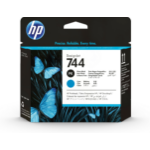 HP F9J86A/744 Printhead black / cyan for HP DesignJet Z 2600