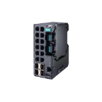 Moxa EDS-4012-8P-4GS-LVB netwerk-switch Managed Gigabit Ethernet (10/100/1000) Zwart