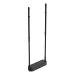 Ergonomic Solutions SpacePole Digital Signage OM55N-DS Floor mount height adjustable