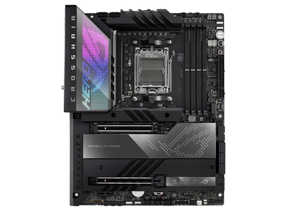 Image of ASUS ROG CROSSHAIR X670E HERO AMD X670 Socket AM5 ATX