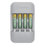 Varta Eco Charger Pro batterij-oplader Huishoudelijke batterij USB