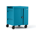 Bretford CUBE Cart Portable device management cart Turquoise