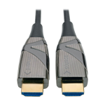Tripp Lite P568-100M-FBR 4K HDMI Fiber Active Optical Cable (AOC) - 4K 60 Hz, HDR, 4:4:4 (M/M), 100 m (328 ft.)