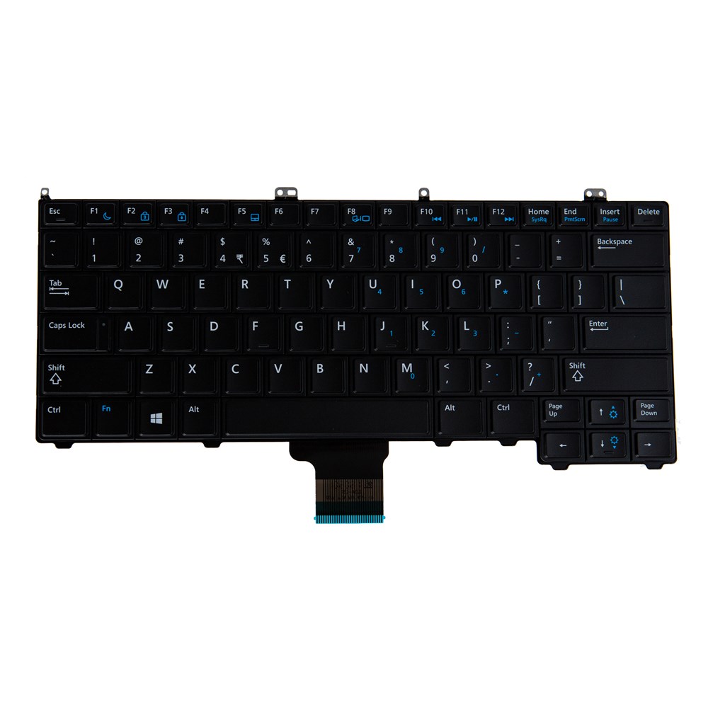 Dell Uk Keyboard 80 Keys Backlit For Latitude 7420