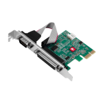 Siig JJ-E20311-S1 interface cards/adapter Internal Parallel, RS-232