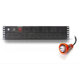 Serveredge SEDG-12P-GPO-15AC power distribution unit (PDU) 12 AC outlet(s) 1U Black