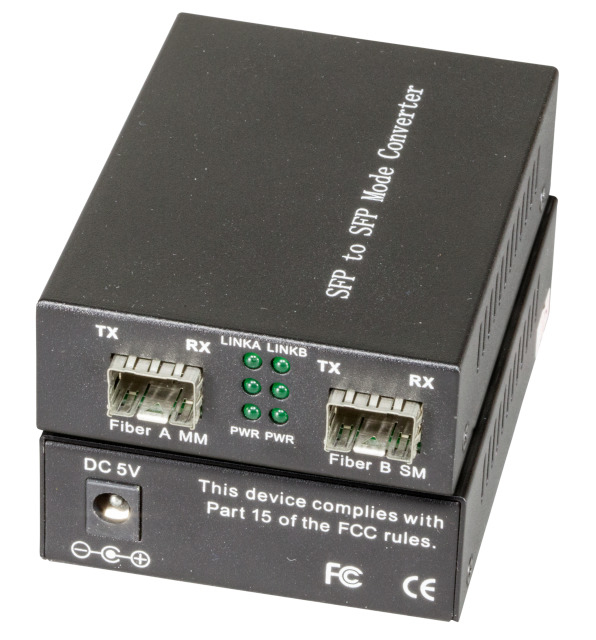 EU Product - Media Konverter 2 x SFP Gigabit Ports thumbnail