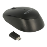 DeLOCK 12526 mouse Ambidextrous RF Wireless Optical 1000 DPI