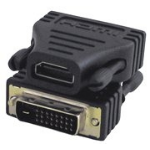 Microconnect Adapter HDMI 19 - DVI 24+1 Black  Chert Nigeria