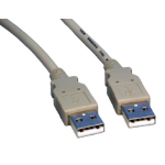 Cables Direct 5m USB 2.0 USB cable USB A 0.48 Gbit/s Beige