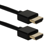 QVS HDMI UltraHD 4K, 10ft HDMI cable 118.1" (3 m) HDMI Type A (Standard) Black