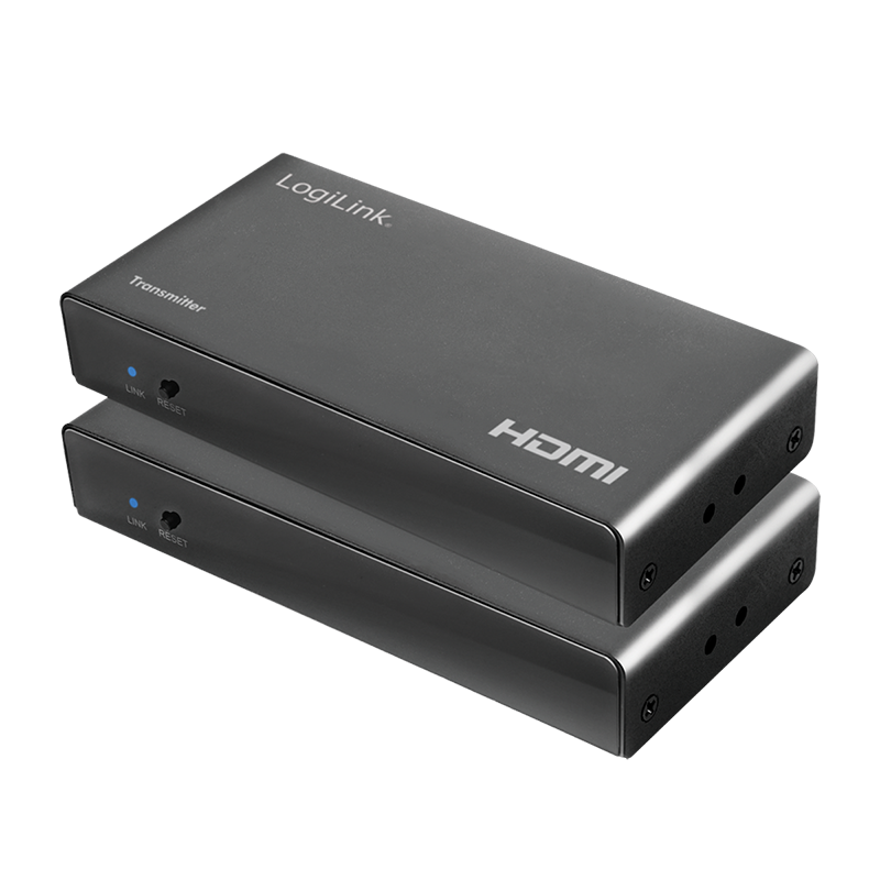 Image of LogiLink HDMI extender set over LAN, KVM, 50m,...