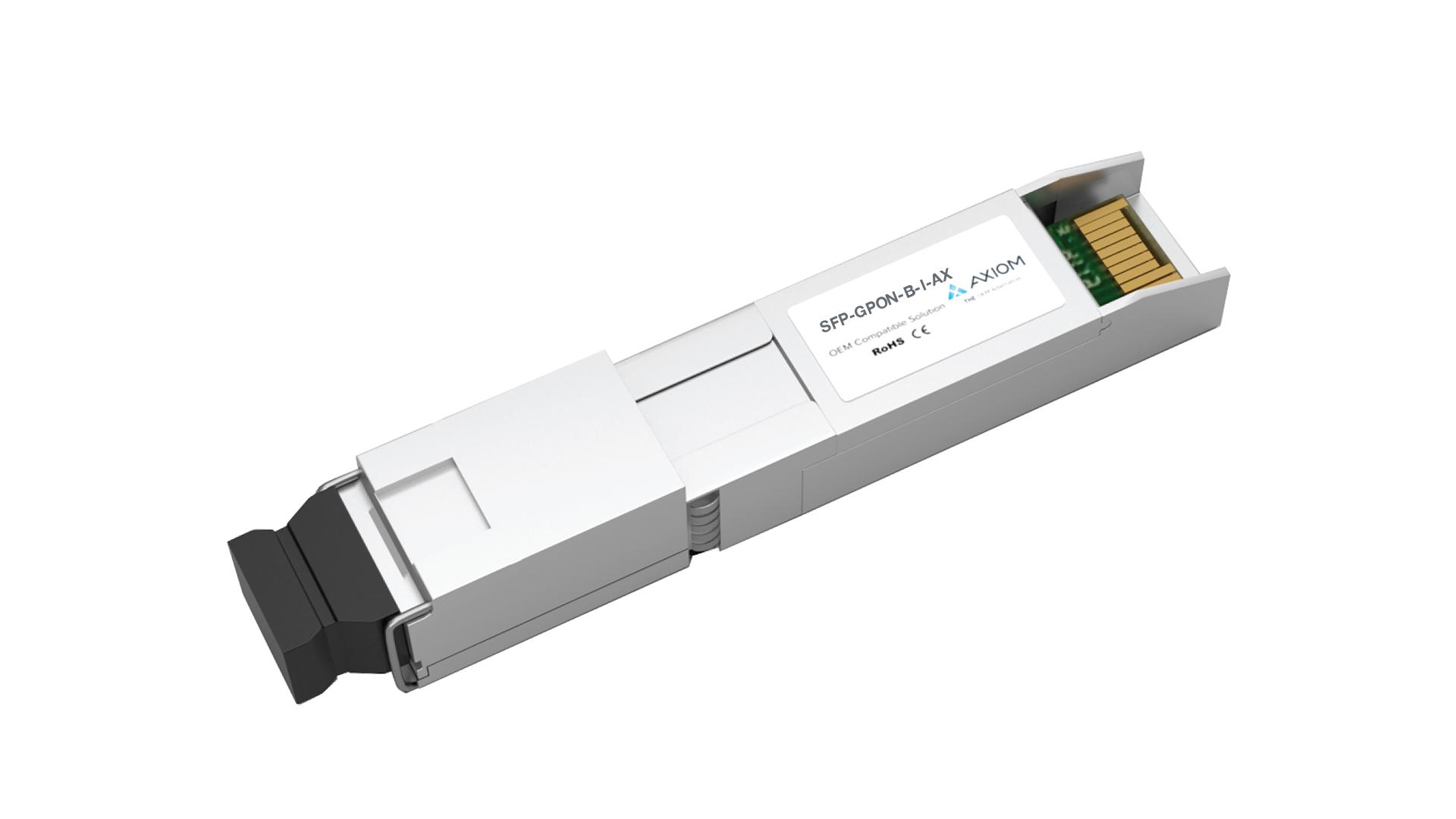 Axiom SFP-GPON-B-I-AX Compatible 2.5G SFP 20 km Transceiver Axiom SFP-GPON-B-I-AX Compatible 2.5G SFP 20 km Transceiver