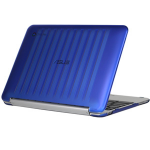 iPearl MCOVERASC100BLU laptop case 10.1" Hardshell case Blue, Translucent
