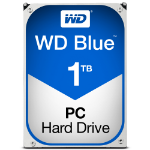 Western Digital Blue internal hard drive 1 TB 5400 RPM 64 MB 3.5" Serial ATA III