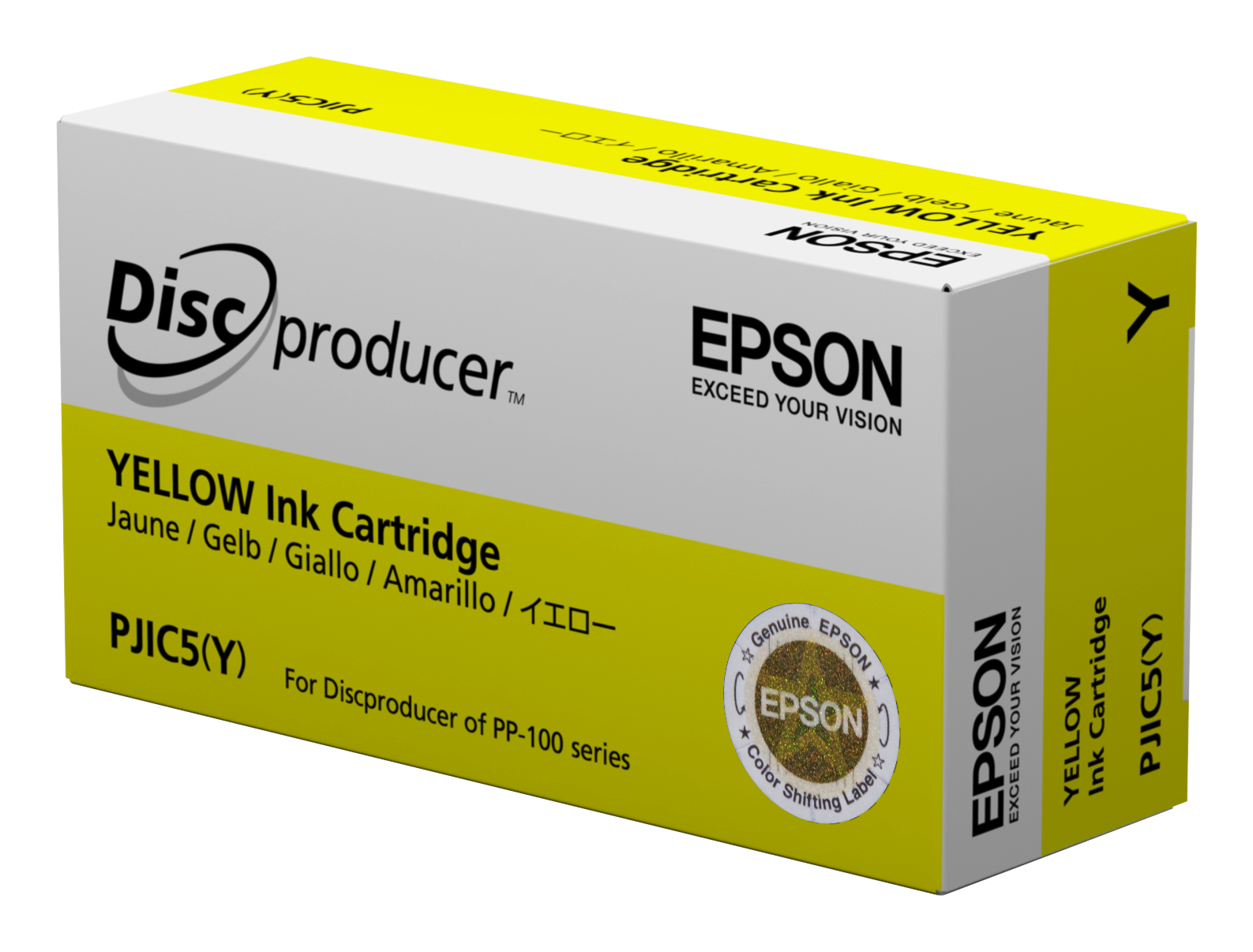 Epson Yellow C13s020692/Pjic7(Y) Ink Cartridge 31.5Ml For Pp 100