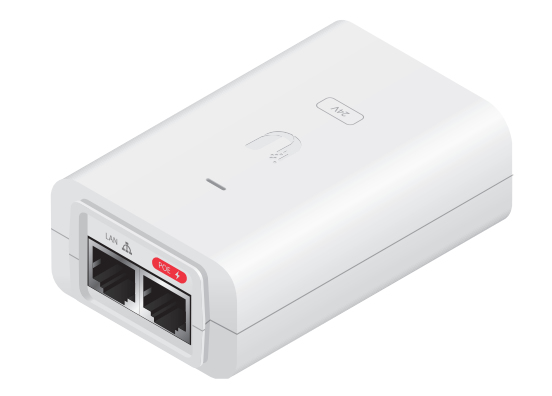 Image of Ubiquiti POE-24-30W-G-WH PoE adapter Gigabit Ethernet 24 V