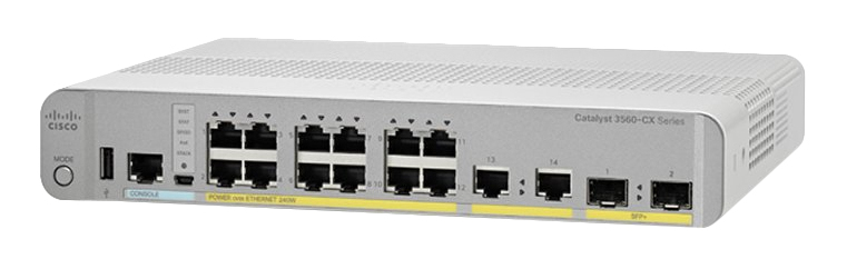 Image of Cisco Catalyst 3560-CX Managed L2/L3 Gigabit Ethernet...