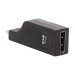 Tripp Lite U444-000-DP4K6B USB-C to DisplayPort Vertical Adapter (M/F) - USB 3.1, Gen 1, Thunderbolt 3, 4K @ 60 Hz, Black