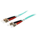 Equip ST/ST Fiber Optic Patch Cable, OM3, 3m