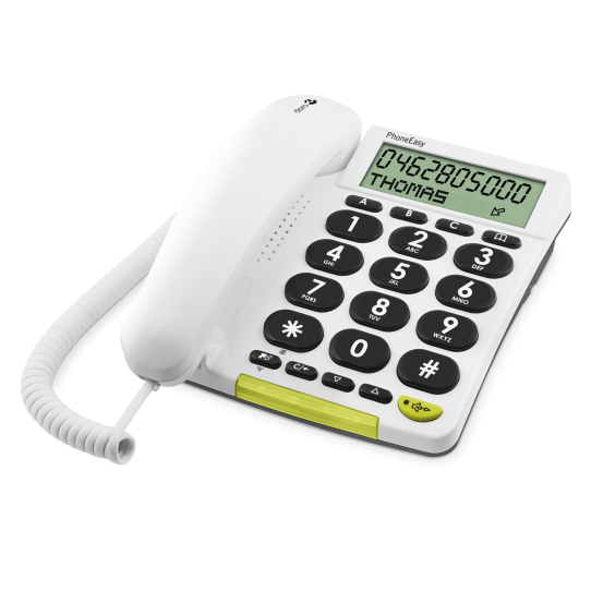 Image of Doro PhoneEasy 312cs Analog telephone Caller ID White