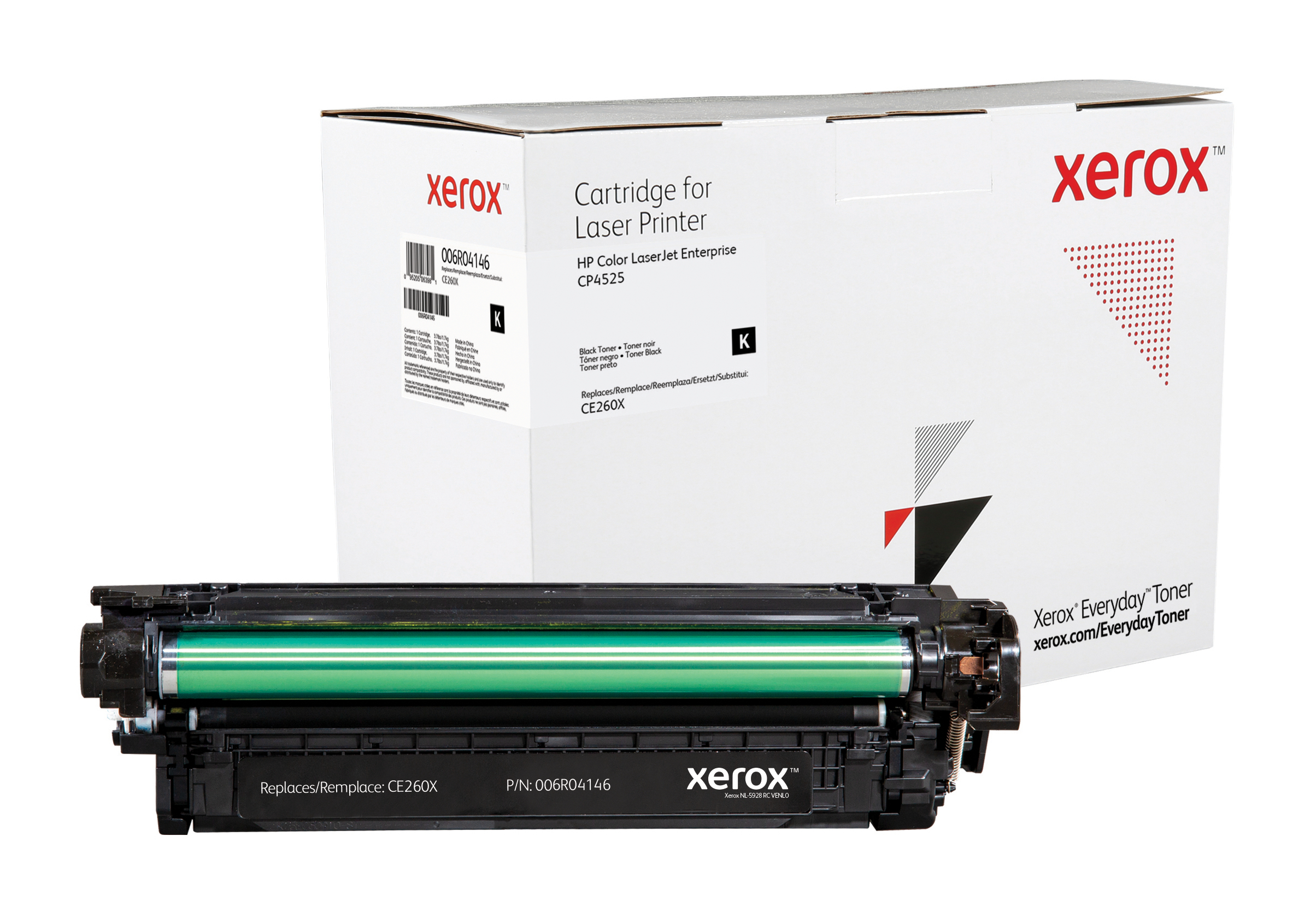 Image of Xerox 006R04146 Toner cartridge black, 17K pages (replaces HP...