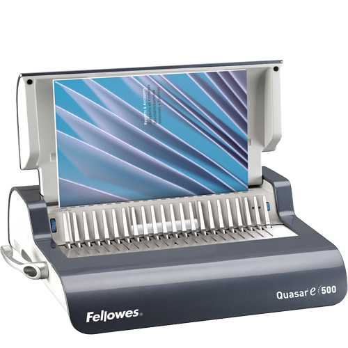 Image of Fellowes Quasar-E 500 Electric Comb Binder
