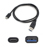 AddOn Networks USB 3.1 (C) - USB 3.0 (A), 1m USB cable USB 3.2 Gen 1 (3.1 Gen 1) 39.4" (1 m) USB C USB A Black