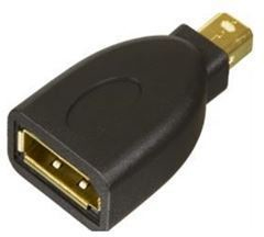 Microconnect MDPMDPF cable gender changer Mini Displayport Displayport Black