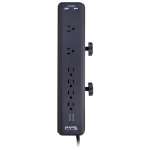 Plugable Technologies PS6-USB2DC surge protector Gray 6 AC outlet(s) 120 V 70.9" (1.8 m)