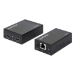 Manhattan 207584 AV extender AV transmitter & receiver Black