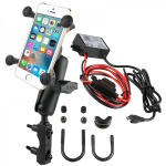 RAM Mounts RAM-B-174-UN7PV1U houder Actieve houder Mobiele telefoon/Smartphone Zwart