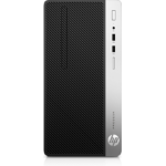 HP ProDesk 400 G6 i5-8500 Micro Tower Intel® Core™ i5 8 GB DDR4-SDRAM 256 GB SSD Windows 10 Pro PC Black, Silver