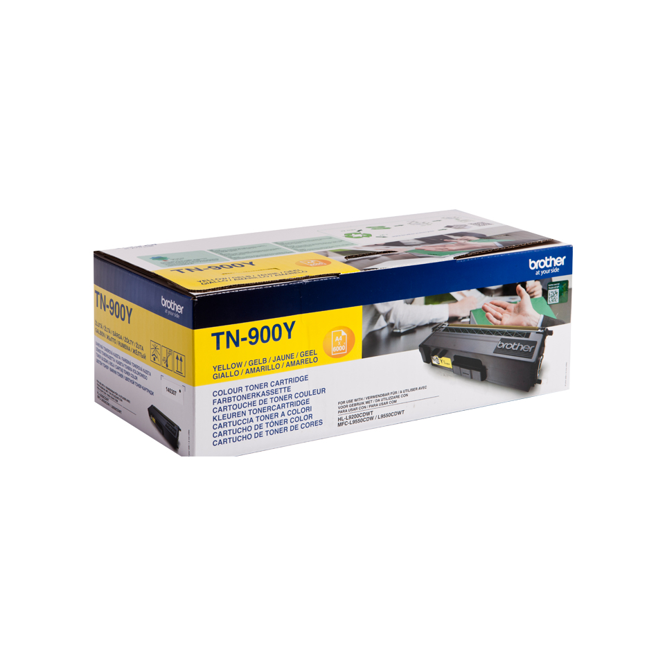 Image of Brother TN-900Y Toner-kit yellow, 6K pages ISO/IEC 19798 for...