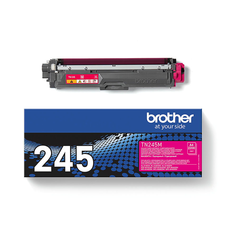 Brother TN-245M Toner-kit magenta high-capacity, 2.2K pages ISO/IEC 19798 for Brother HL-3140