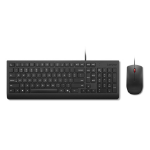 Lenovo Essential Wired Combo (Nordic) keyboard Mouse included Universal USB Black