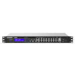 QNAP QGD-1602P Managed L2 Gigabit Ethernet (10/100/1000) Power over Ethernet (PoE) 1U Black, Grey
