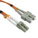 Cables Direct 1m OM2 Fibre Cable LC - SC