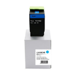 CTS Remanufactured Lexmark CX410C Cyan Hi Cap 80C2HC0 802HC Toner