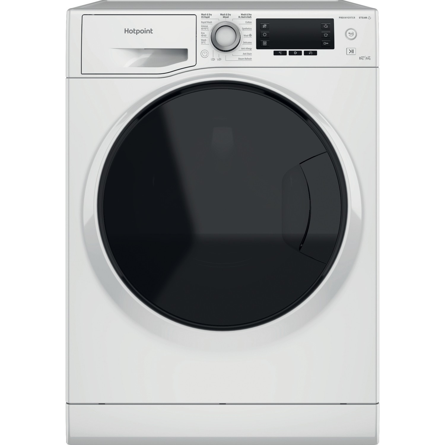 Hotpoint ActiveCare 8kg Wash 6kg Dry 1400rpm Washer Dryer - White
