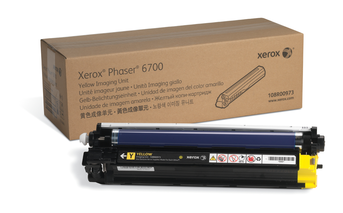 Image of Xerox 108R00973 Drum kit yellow, 50K pages/5% for Xerox Phaser 6700