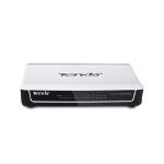 Tenda S16 netwerk-switch Unmanaged Fast Ethernet (10/100) Zwart, Wit