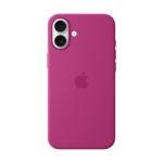 Apple iPhone 16 Plus Silicone Case with MagSafe - Fuchsia