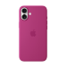 Apple iPhone 16 Plus Silicone Case with MagSafe - Fuchsia