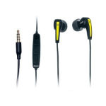 Genius Computer Technology HS-i220 Headset Wired In-ear Calls/Music Black, Yellow
