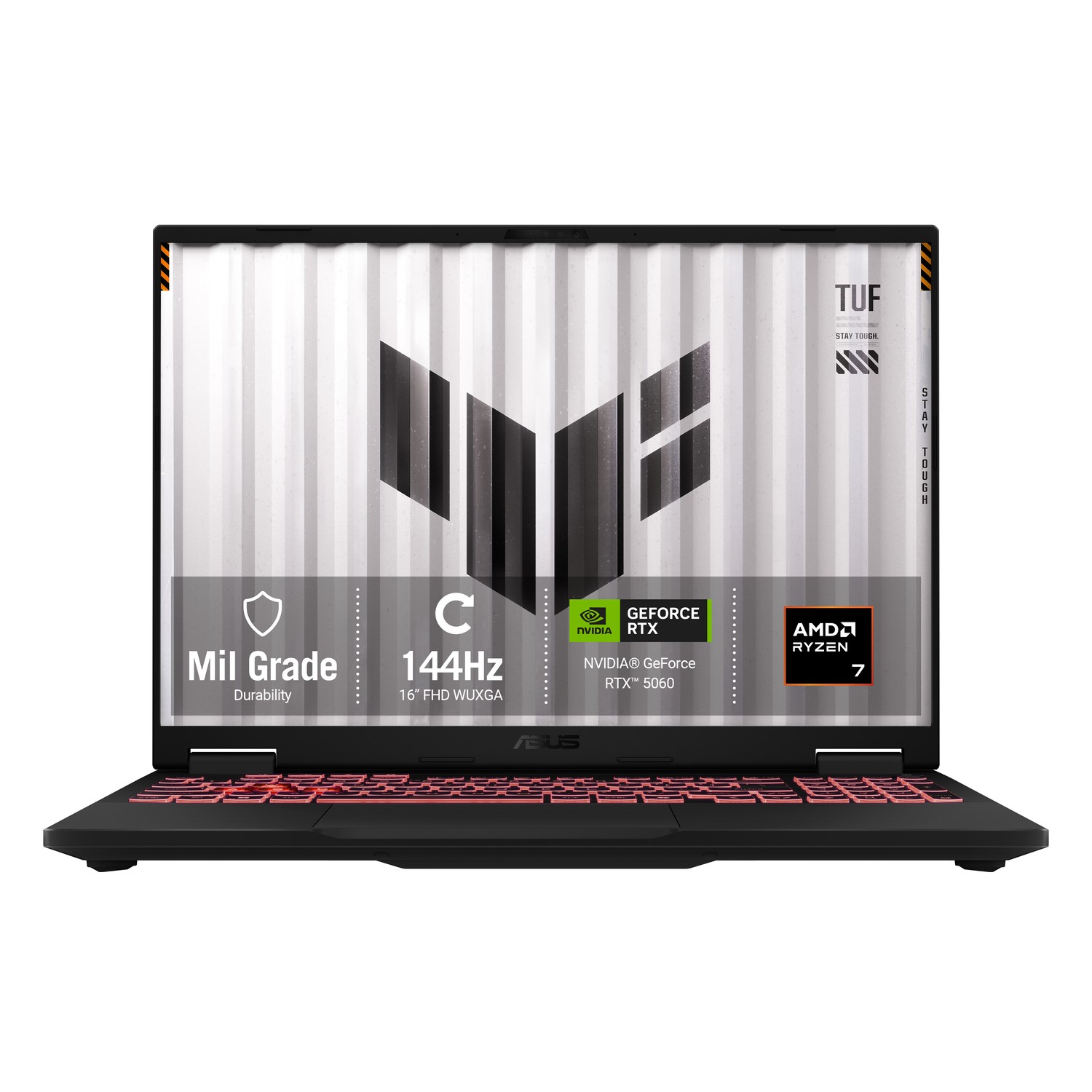 ASUS TUF A16 AMD Ryzen 9 16GB RAM 1TB SSD GeForce RTX 5070 144Hz 16 Inch Windows 11 Gaming Laptop